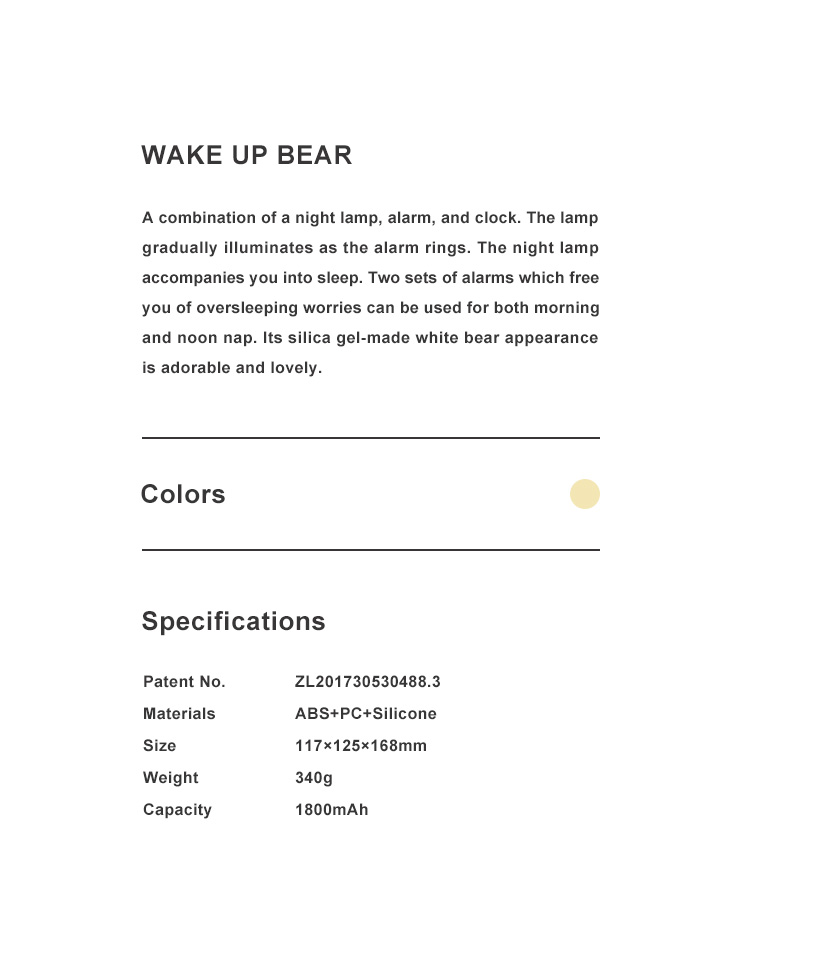 Wake Up Bear