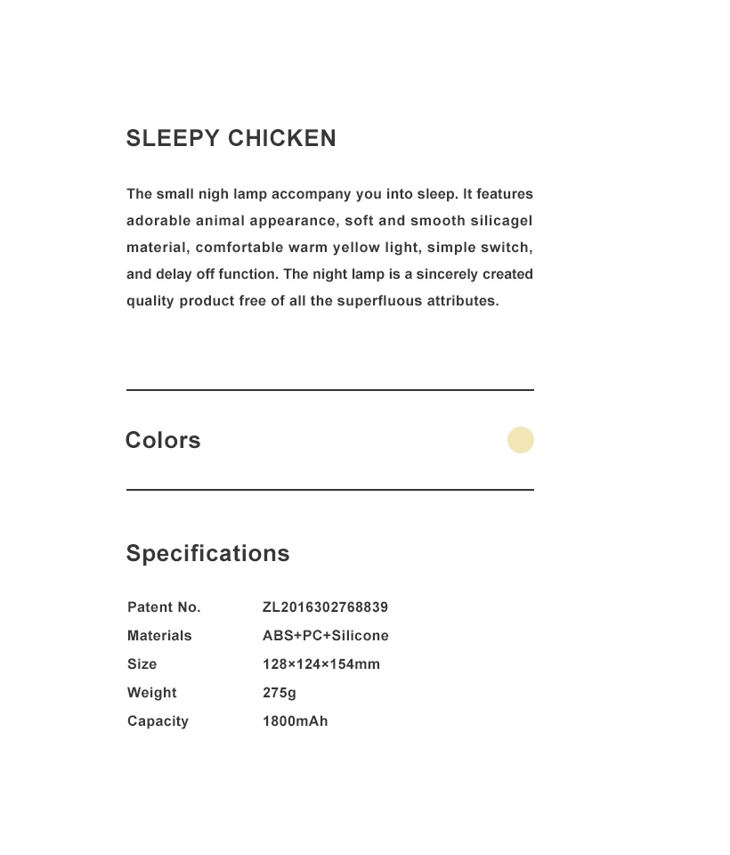 Sleepy Chicken