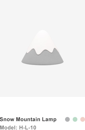 Snow Mountain Lamp