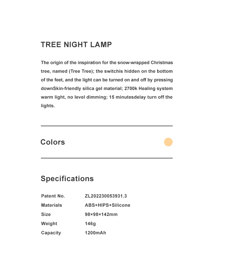 Tree Night Lamp