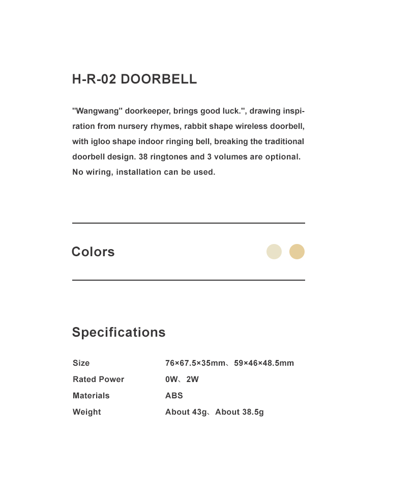 Dog & Snowhouse Doorbell